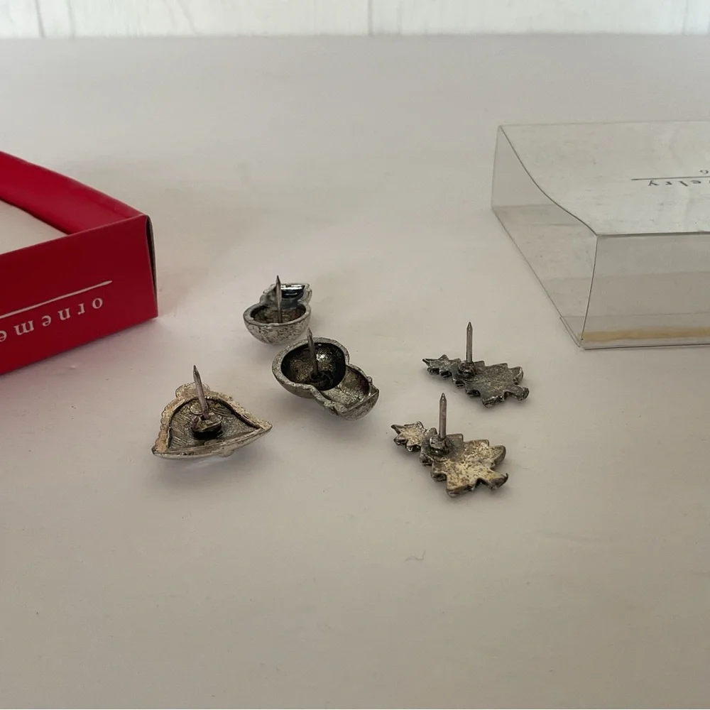 Pier 1 Holiday Silver Candle Charms